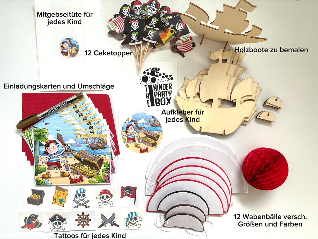 The Kids Party Box Piraten