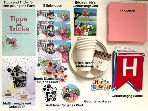 The Kids Party Box Prinzessin