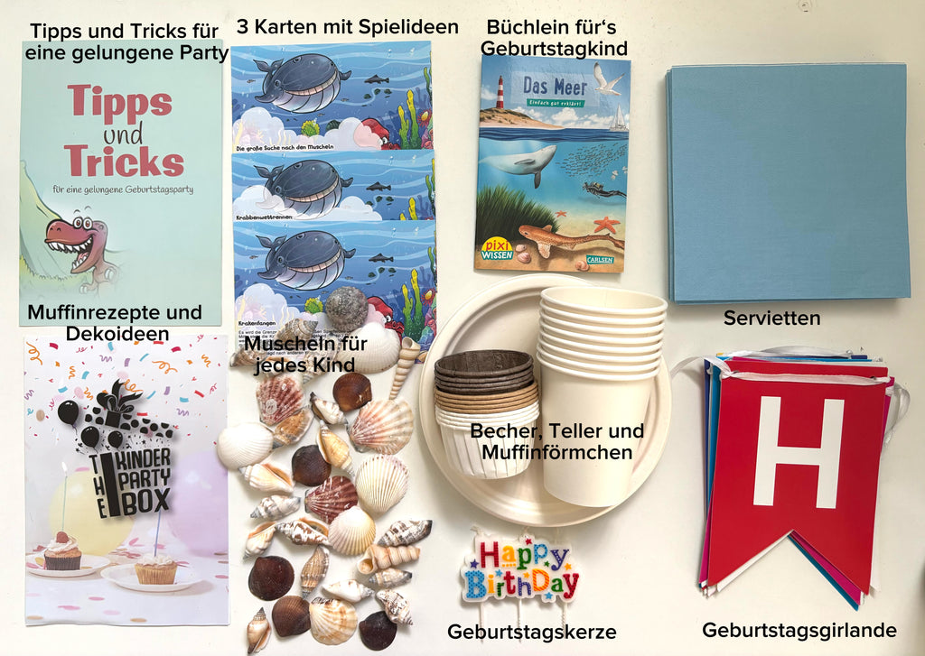 The Kids Party Box Unterwasserwelten
