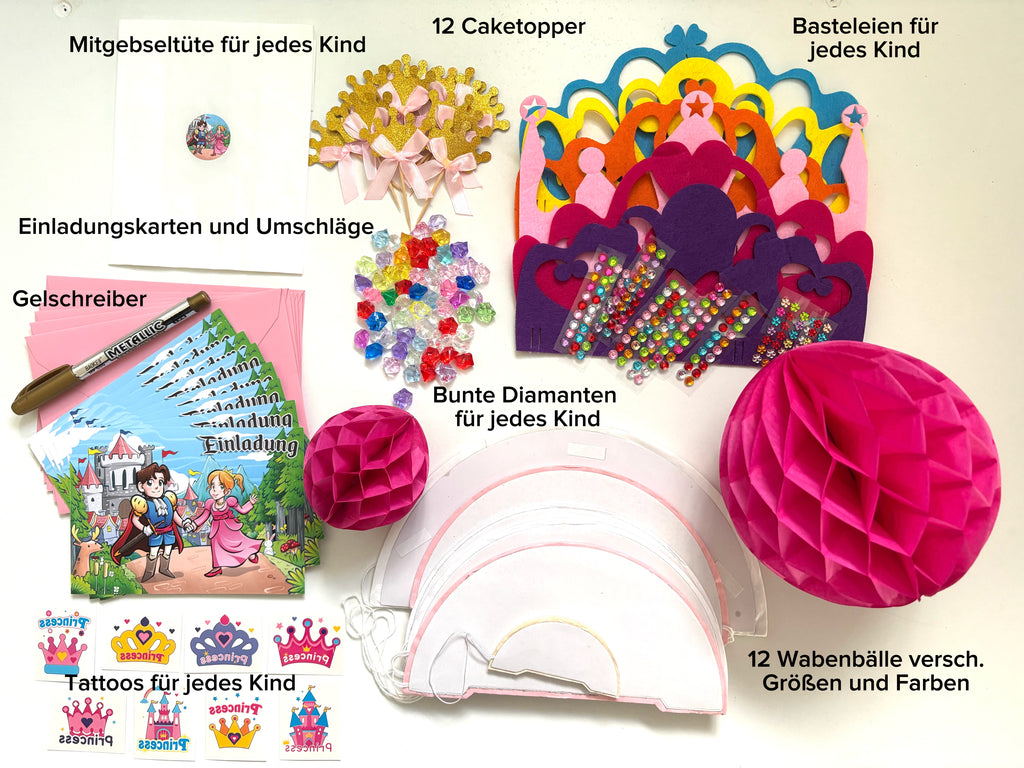 The Kids Party Box Prinzessin